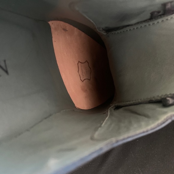 Lanvin oxfords in blue leather size 7 mens - Picture 9 of 10